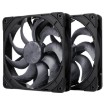 Изображение Вентилятор Noctua NF-A14x25 G2 PWM Sx2-PP chromax.black 140 мм.