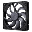Изображение Вентилятор Noctua NF-A14x25 G2 PWM chromax.black размером 140 мм.