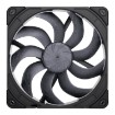 Изображение Вентилятор Noctua NF-A14x25 G2 PWM chromax.black размером 140 мм.