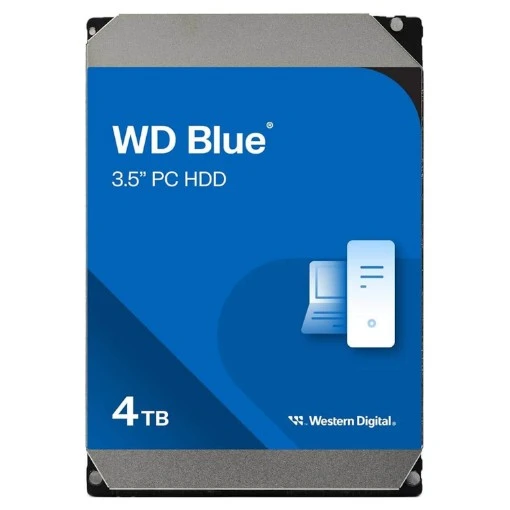 תמונה של כונן קשיח פנימי WD Blue 4TB 3.5" SATA WD40EZZX
