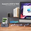 Picture of UNITEK Y-3026GY docking station for SATA drives with offline cloning.