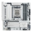 Изображение Материнская плата ASUS TUF GAMING B850M-PLUS WIFI7 белого цвета.