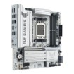 Изображение Материнская плата ASUS TUF GAMING B850M-PLUS WIFI7 белого цвета.