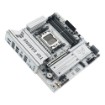Изображение Материнская плата ASUS TUF GAMING B850M-PLUS WIFI7 белого цвета.