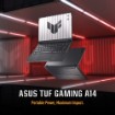 תמונה של מחשב נייד לגיימרים Asus TUF Gaming A14 (2025) FA401KM-RG003W - צבע Jaeger Gray