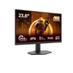 Изображение Игровой монитор AOC 24G11ZE размером 23,8 дюйма черного и красного цвета.