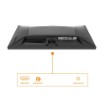 Изображение Игровой монитор AOC 24G11ZE размером 23,8 дюйма черного и красного цвета.