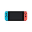 Изображение Портативная игровая консоль Nintendo Switch синего, серого и красного цвета.