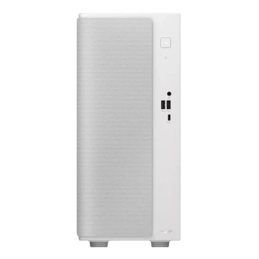 Изображение Настольный компьютер ASUS V500 Mini Tower V501MV-07240H042W белого цвета.