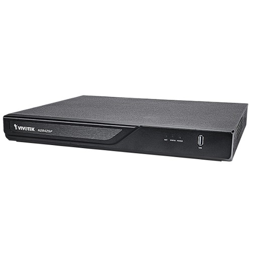 Изображение Сетевой видеорегистратор VIVOTEK ND9425P PoE 16 каналов 4K черного цвета.