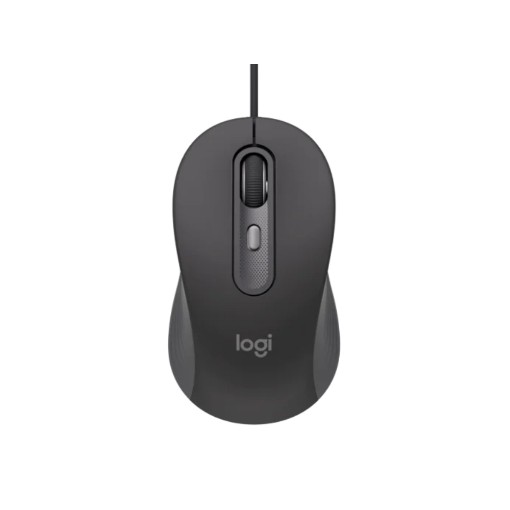 Изображение Проводная мышь Logitech Signature M520 для бизнеса, черного цвета.