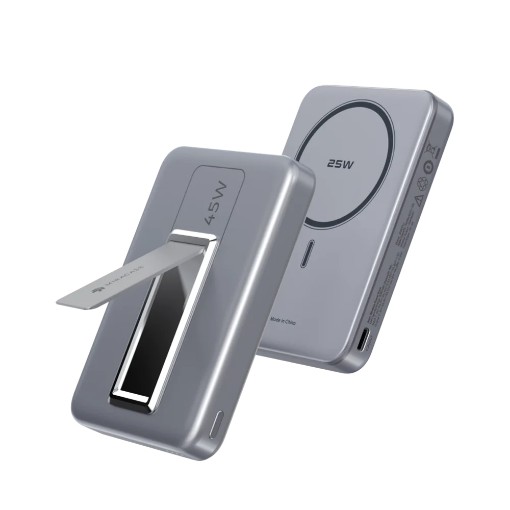 תמונה של סוללת גיבוי מגנטית Miracase MWPB45W בצבע אפור כהה