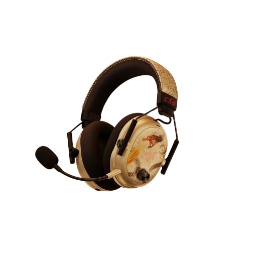 Picture of Razer BlackShark V3 Pro Counter-Strike 2 Edition gaming headphones in black.