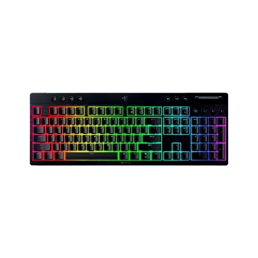 תמונה של מקלדת גיימינג Razer BlackWidow V4 Low-Profile HyperSpeed בצבע שחור