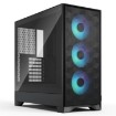 Picture of Fractal Design Pop 2 Air TG RGB computer case in black.