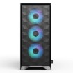 Picture of Fractal Design Pop 2 Air TG RGB computer case in black.