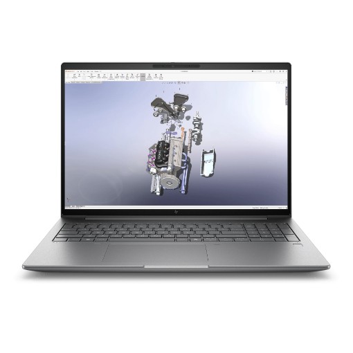 תמונה של מחשב נייד HP Zbook X16 G1i U9-285H בצבע כסף D15KVET