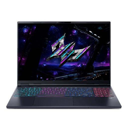 Picture of Acer Predator Helios Neo 16S AI U9-386H NH.U3UEC.009 laptop in black color.