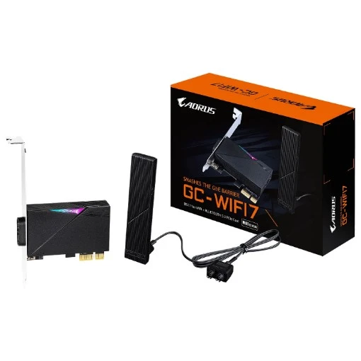 תמונה של כרטיס רשת Gigabyte GC-WiFi7 2.0