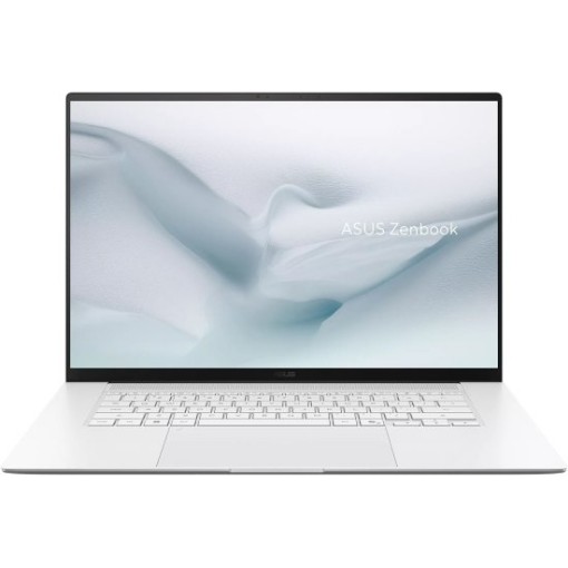 תמונה של מחשב נייד עם מסך מגע Asus Zenbook S 16 UM5606GA-SR242W - צבע Scandinavian White - נרתיק כלול בתוך האריזה כמתנה!