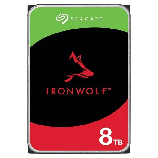 תמונה של כונן HDD Seagate IronWolf 8TB 256MB 5400 SATA3 NAS