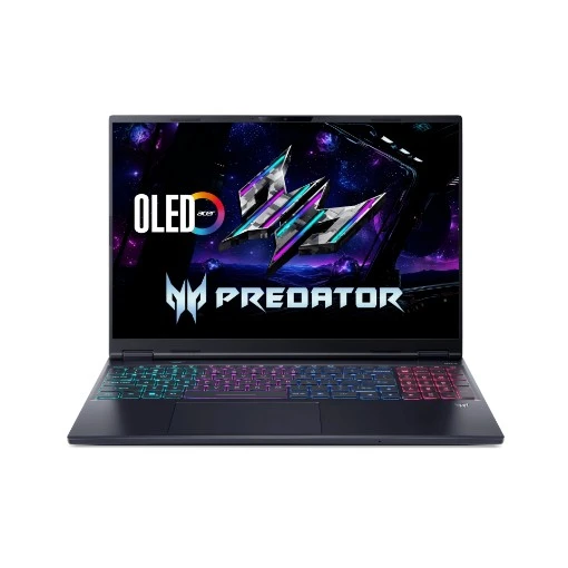Picture of Acer Predator Helios Neo 16S AI U9-386H NH.U3VEC.005 laptop in black color.