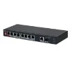 Изображение Сетевой коммутатор Dahua Technology PoE PFS3110-8ET1GT1GF-96 без управления, гигабитный, черный.