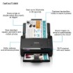 Изображение Сканер Epson FastFoto FF-680W с автоматической подачей, черного цвета.