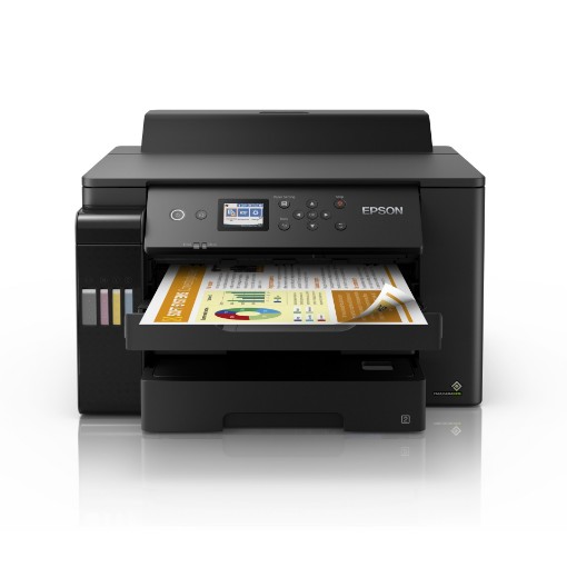 תמונה של מדפסת Epson EcoTank L1116 הזרקת דיו צבעונית A3 שחור
