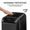 תמונה של מגרסת נייר Fellowes LX221 מיקרו-קאט 5050401 בצבע שחור