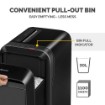 תמונה של מגרסת נייר Fellowes LX221 מיקרו-קאט 5050401 בצבע שחור