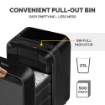 תמונה של מגרסת נייר Fellowes LX210 מסדרת LX Powershred בצבע שחור