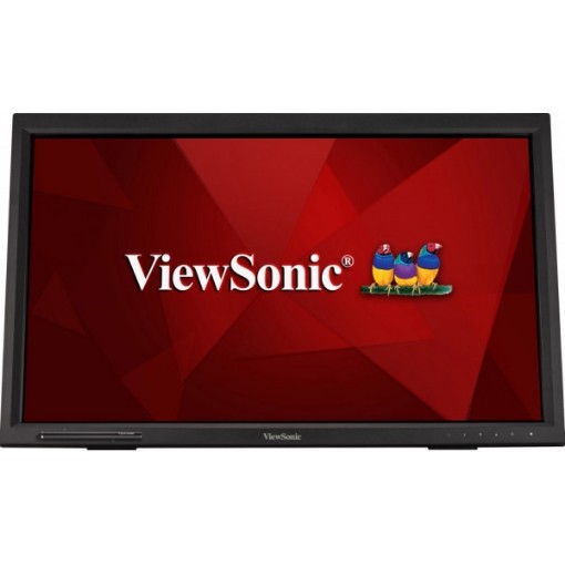 Изображение Экран компьютера Viewsonic TD2423 24 дюйма, сенсорный, инфракрасный, черный.