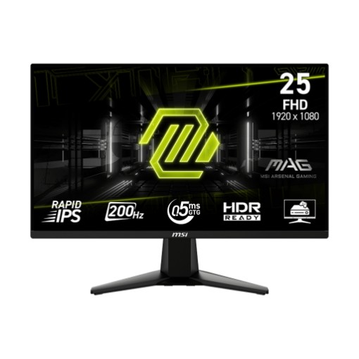 Изображение Игровой монитор MSI MAG 255F E20 Rapid IPS размером 24,5" FHD 200 Гц.
