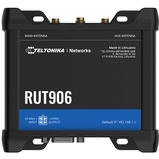 Изображение Маршрутизатор TELTONIKA RUT906 LTE 4-го поколения с двумя SIM-картами.
