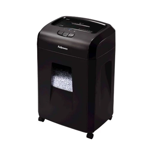 Picture of FELLOWES 78MC office shredder in black color.