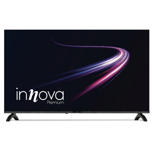 Изображение Смарт-телевизор INNOVA 4K 75 дюймов, черного цвета.