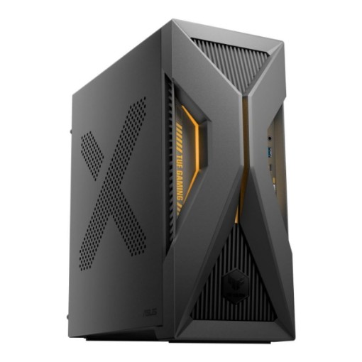 Изображение Настольный компьютер ASUS TUF Gaming T500 2025 T500MV-07240H0040 серого цвета.