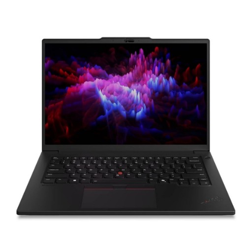 Изображение Ноутбук Lenovo ThinkPad P14s 21QT0004IV черного цвета.