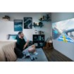Изображение Проектор Viewsonic M10E с RGB лазерной технологией в черном и серебристом цветах.