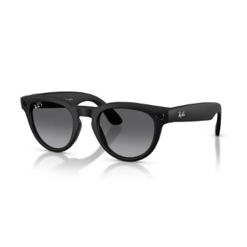 Picture of Ray-Ban Meta Headliner GEN 2 RW4013 smart glasses in Matte Black with Polarized Gradient Graphite lenses.