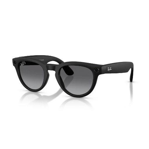 Picture of Ray-Ban Meta Headliner GEN 2 RW4013 smart glasses in Matte Black with Polarized Gradient Graphite lenses.