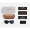 Picture of Ray-Ban Meta Headliner GEN 2 RW4013 smart glasses in Matte Black with Polarized Gradient Graphite lenses.