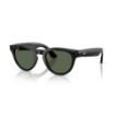 Picture of Smart glasses Ray-Ban Meta Headliner GEN 2 RW4013 50-22 in Shiny Black color with G-15 Green lenses.
