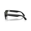Picture of Smart glasses Ray-Ban Meta Headliner GEN 2 RW4013 50-22 in Shiny Black color with G-15 Green lenses.