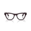 Picture of Ray-Ban Meta Skyler GEN 2 RW4014 52-20 smart glasses in Shiny Mystic Violet color with Clear/Amethyst Transitions® lenses.