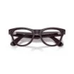 Picture of Ray-Ban Meta Skyler GEN 2 RW4014 52-20 smart glasses in Shiny Mystic Violet color with Clear/Amethyst Transitions® lenses.