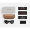 Picture of Ray-Ban Meta Skyler GEN 2 RW4014 52-20 smart glasses in Shiny Mystic Violet color with Clear/Amethyst Transitions® lenses.