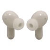 Picture of JBL Live Beam 4 TWS wireless headphones in beige.